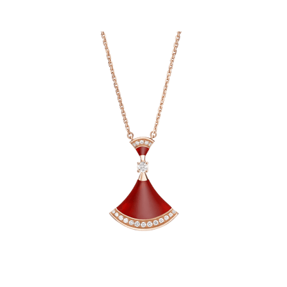 [Bloom]DREAM NECKLACE CARNELIAN DIAMOND