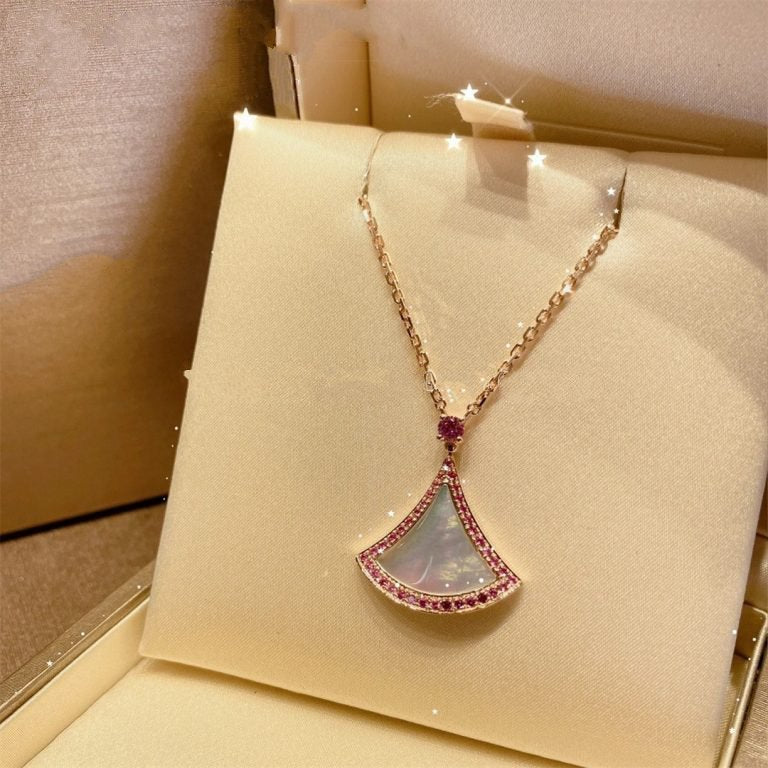 [Bloom]DREAM NECKLACE MOP DIAMOND PINK