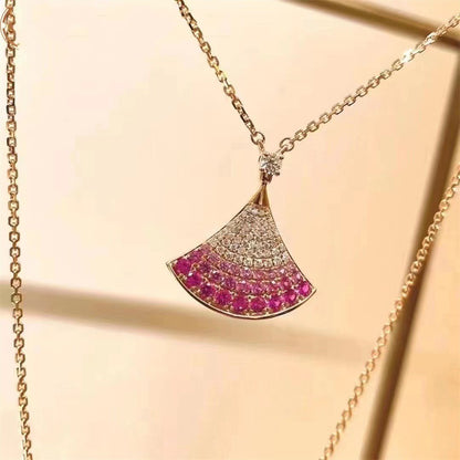 [Bloom]DREAM NECKLACE PINK GOLD PINK DIAMOND