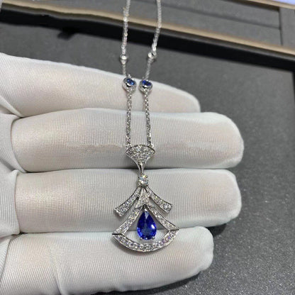 [Bloom]DREAM NECKLACE AGATE DIAMOND SILVER