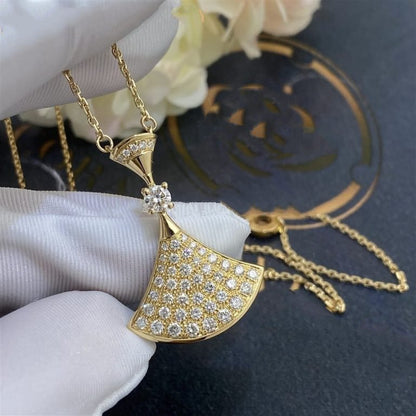 [Bloom]DREAM NECKLACE GOLD FULL DIAMOND