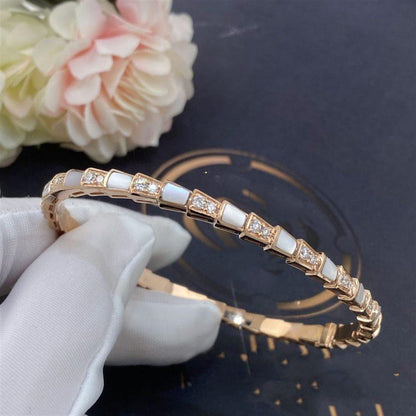 [Bloom]SERPENTI BRACELET PINK GOLD MOP DIAMOND