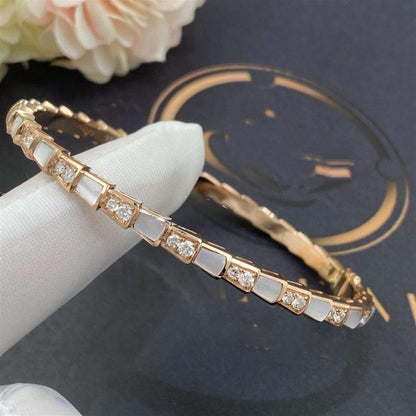 [Bloom]SERPENTI BRACELET PINK GOLD MOP DIAMOND