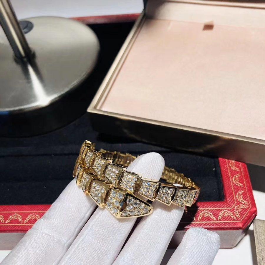 [Bloom]SERPENTI BRACELET 8MM GOLD DIAMOND