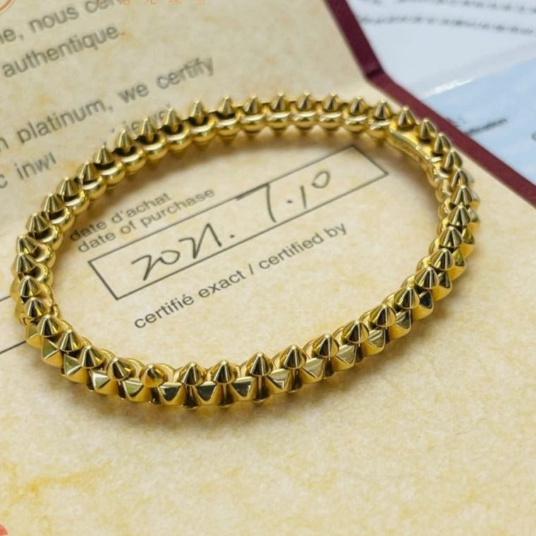 [Bloom]CLASH GOLD BRACELET