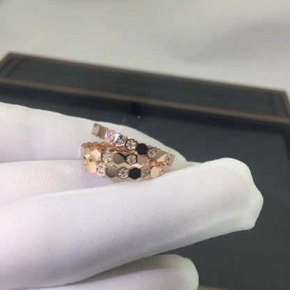 [Bloom]BEE LOVE RING PINK GOLD DIAMOND