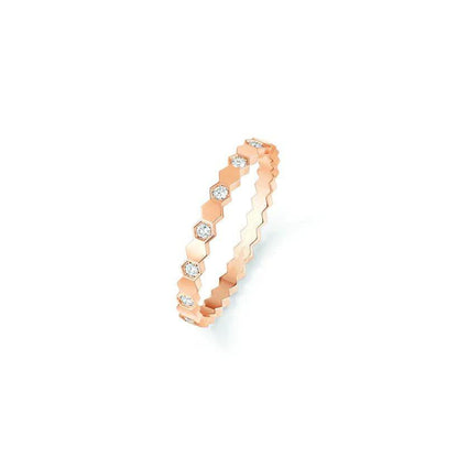 [Bloom]BEE LOVE RING PINK GOLD DIAMOND