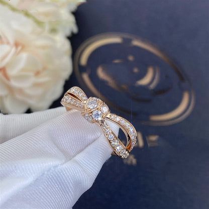 [Bloom]LIENS PINK GOLD DIAMOND RING