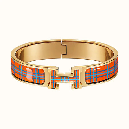 [Bloom]H TARTAN BRACELET 12MM