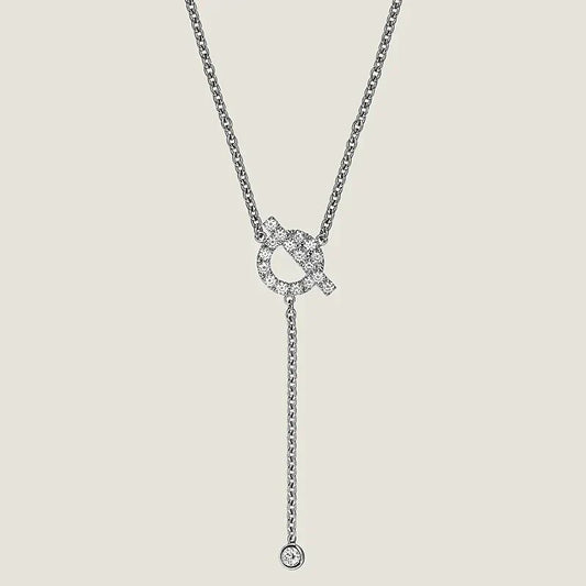 [Bloom]FINESSE SILVER DIAMOND NECKLACE