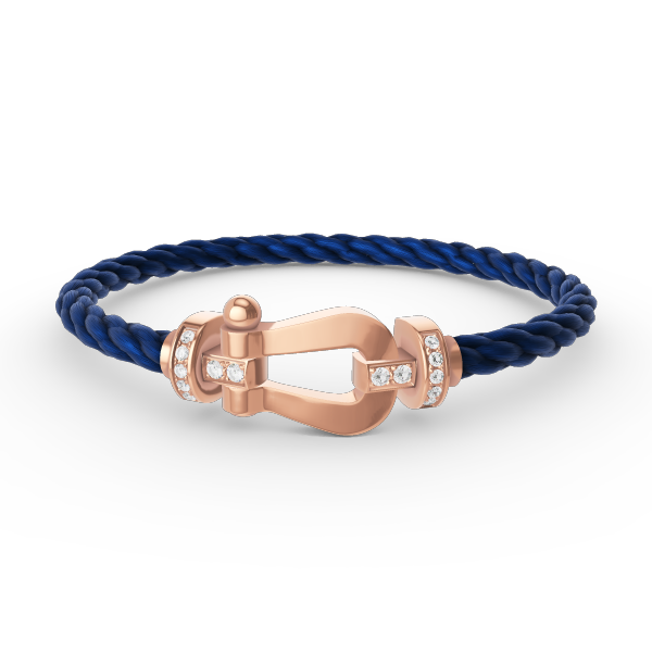 [Bloom]FORCE LARGE HORSESHOE HALF DIAMOND BRACELET ROSE GOLD