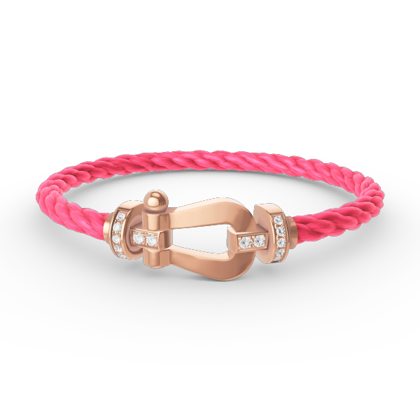 [Bloom]FORCE LARGE HORSESHOE HALF DIAMOND BRACELET ROSE GOLD