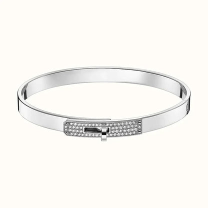 [Bloom]KELLY SILVER DIAMOND BRACELET