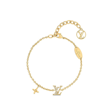 [Bloom]LOGO STAR MOTIF GOLD BRACELET