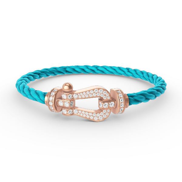 [Bloom]FORCE LARGE HORSESHOE FULL DIAMOND BRACELET ROSE GOLD