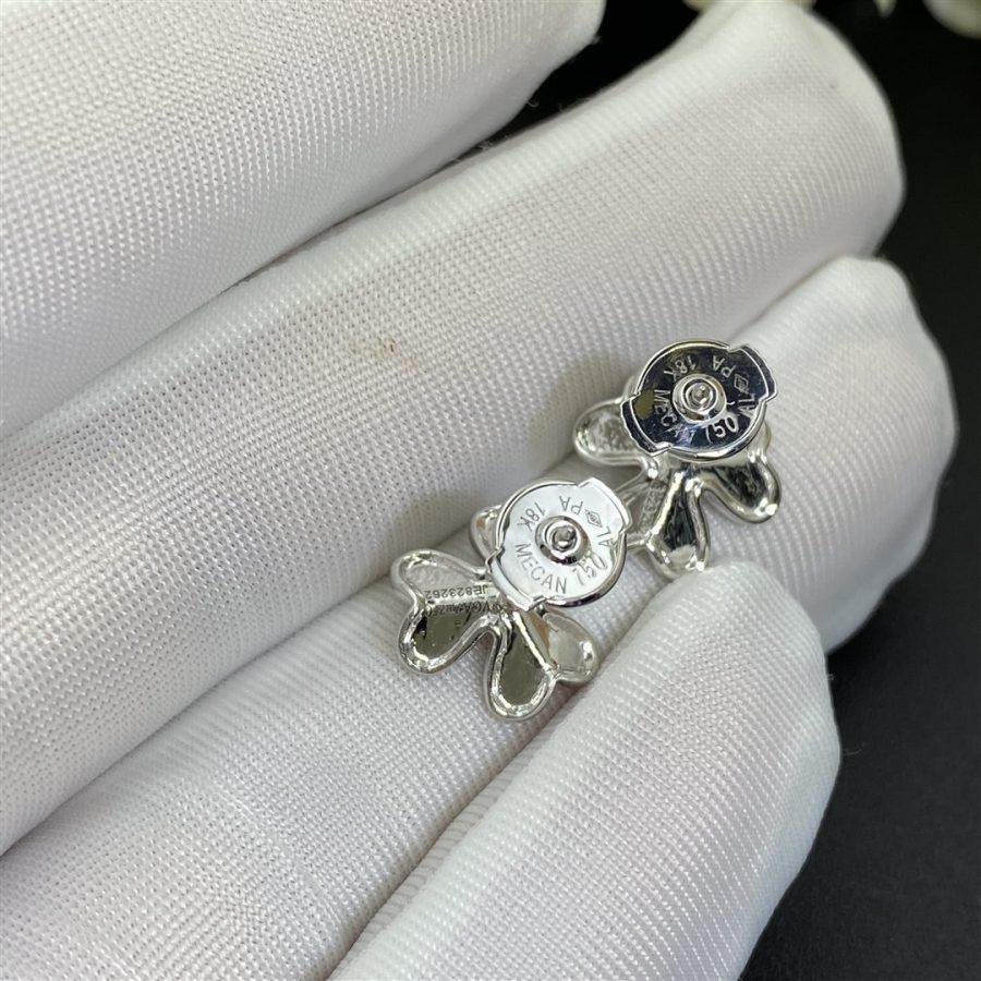 [Bloom]FRIVOLE MINI SILVER FLOWER EARRINGS