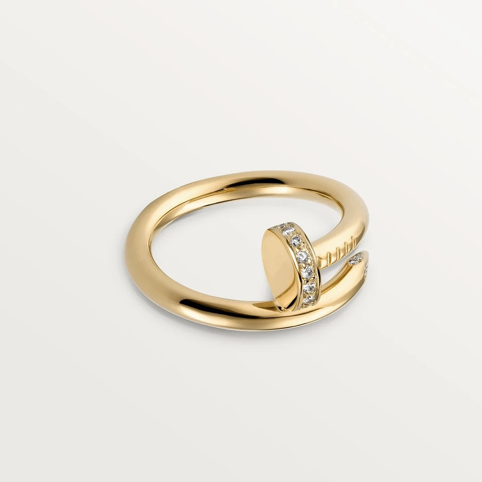 [Bloom]JUSTE RING 2.65MM GOLD DIAMOND